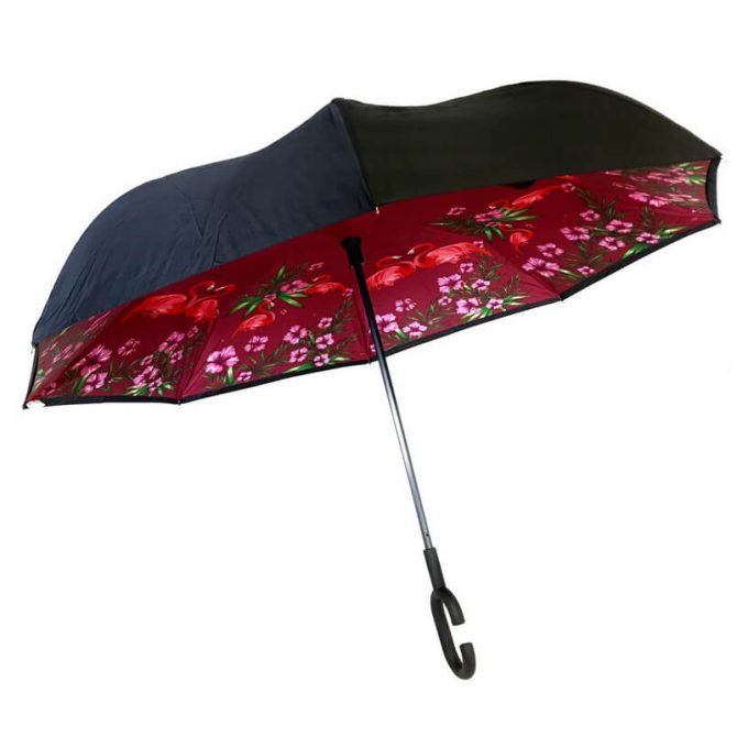 Paraguas-reversible-flamencos-burdeos