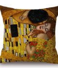 Funda cojín Klimt Beso