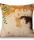 Funda cojín Klimt Maternidad