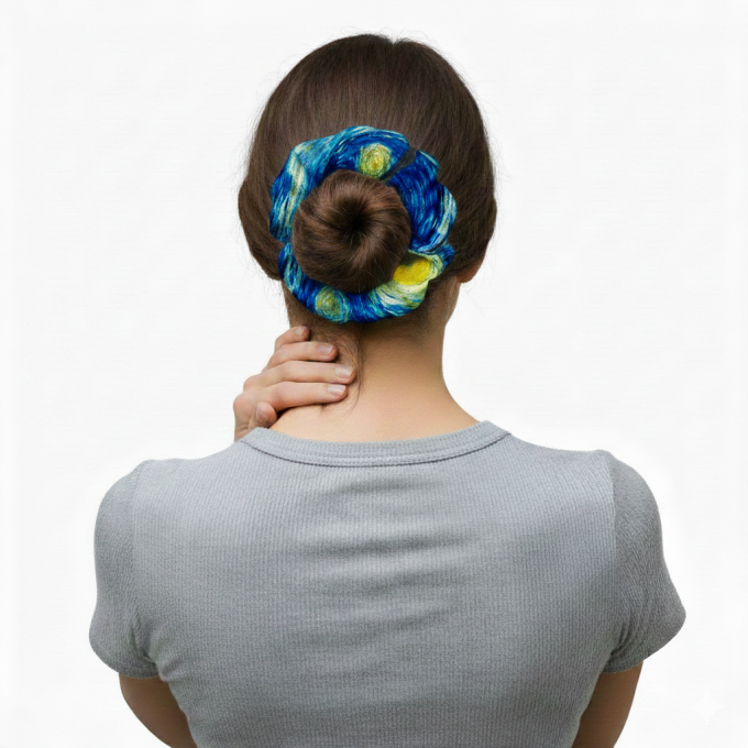 Coletero Seda - Noche Estrellada - Van Gogh